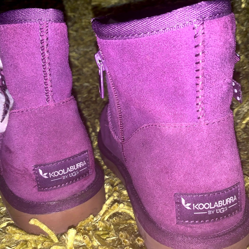 Purple gentle used and good condition winter boots
